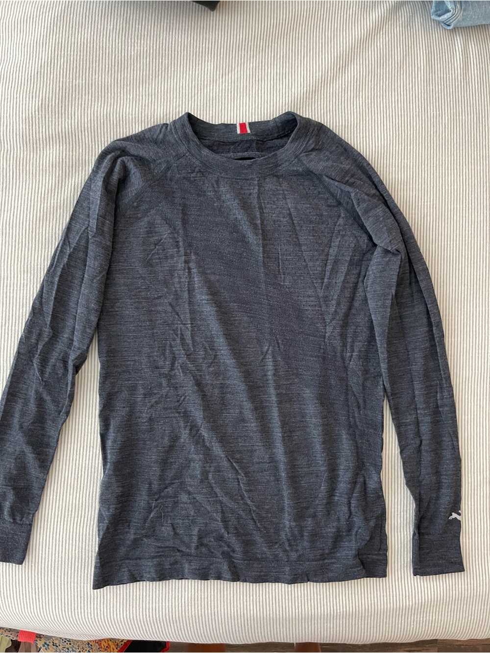 Tracksmith Long-Sleeve Wool Running Shirt Size Small